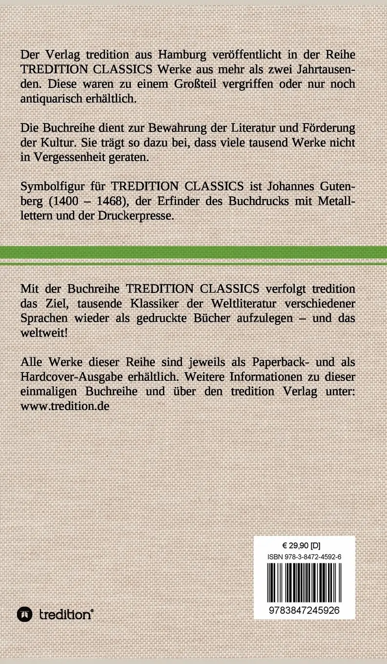 Rückseite: 9783847245926 | Feuer | Gabriele D'Annunzio | Buch | HC runder Rücken kaschiert | 2012