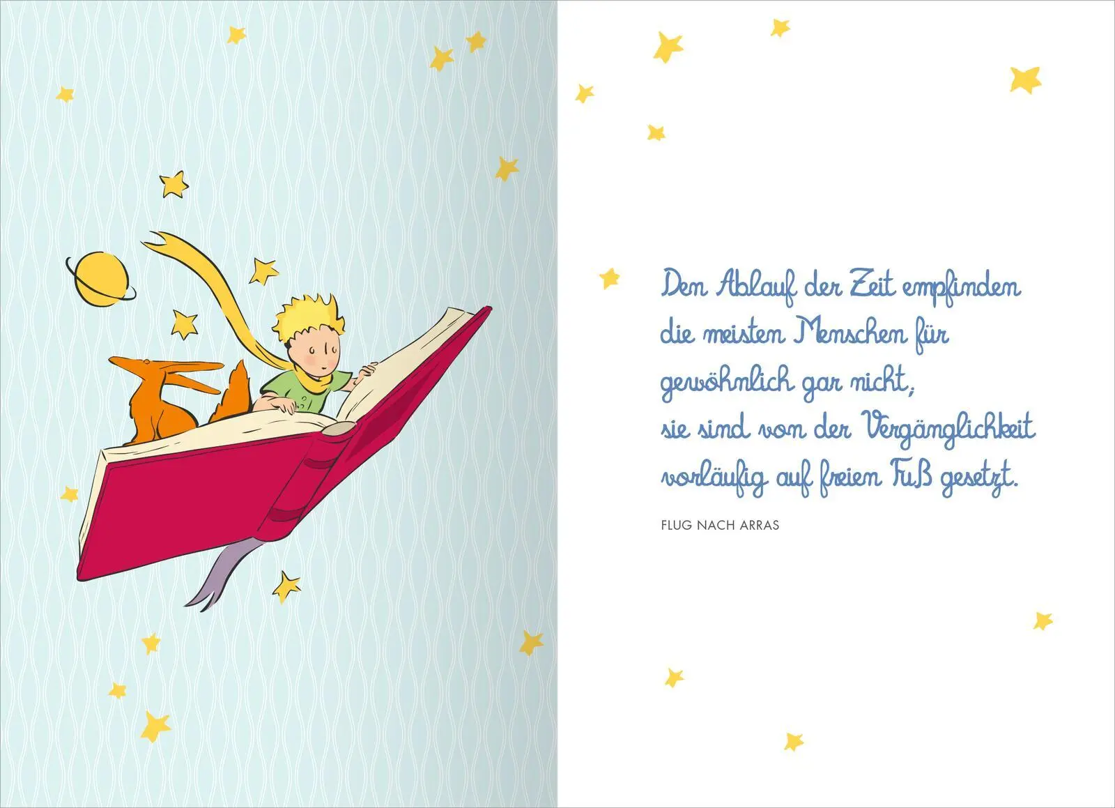 Bild: 4014489136026 | Buchkalender Man sieht nur mit dem Herzen gut 2026 | Der Kleine Prinz
