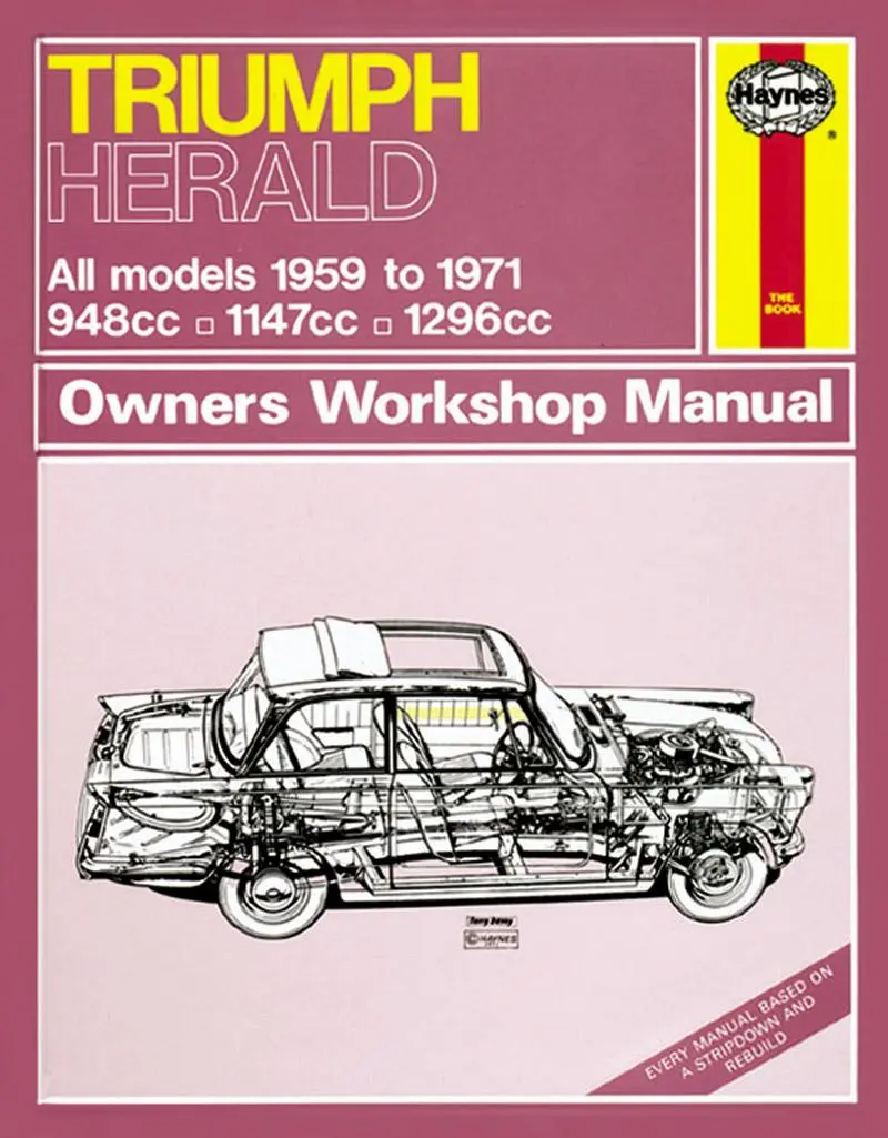 Cover: 9780857336026 | Triumph Herald Owner's Workshop Manual | Haynes Publishing | Buch