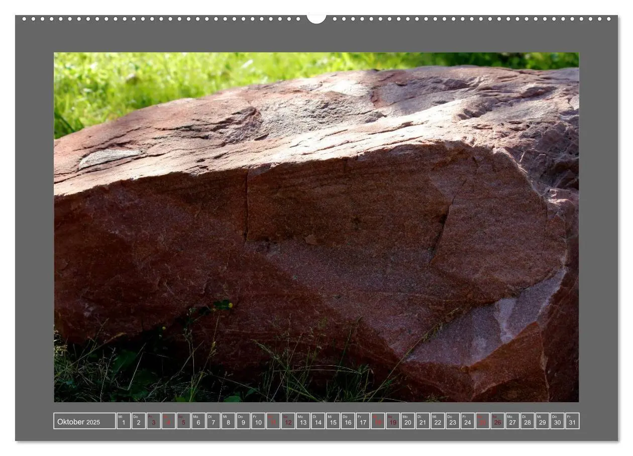 Bild: 9783435676026 | Gesteine und mineralische Bildungen (Wandkalender 2025 DIN A2...