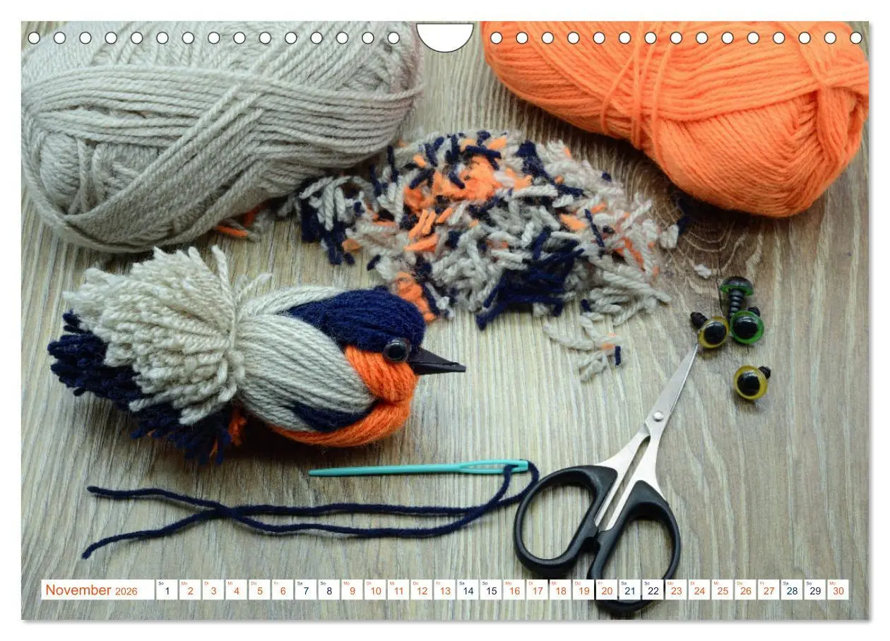 Bild: 9783457836026 | Kreatives aus Wolle - Häkeln, Stricken und Basteln (Wandkalender...
