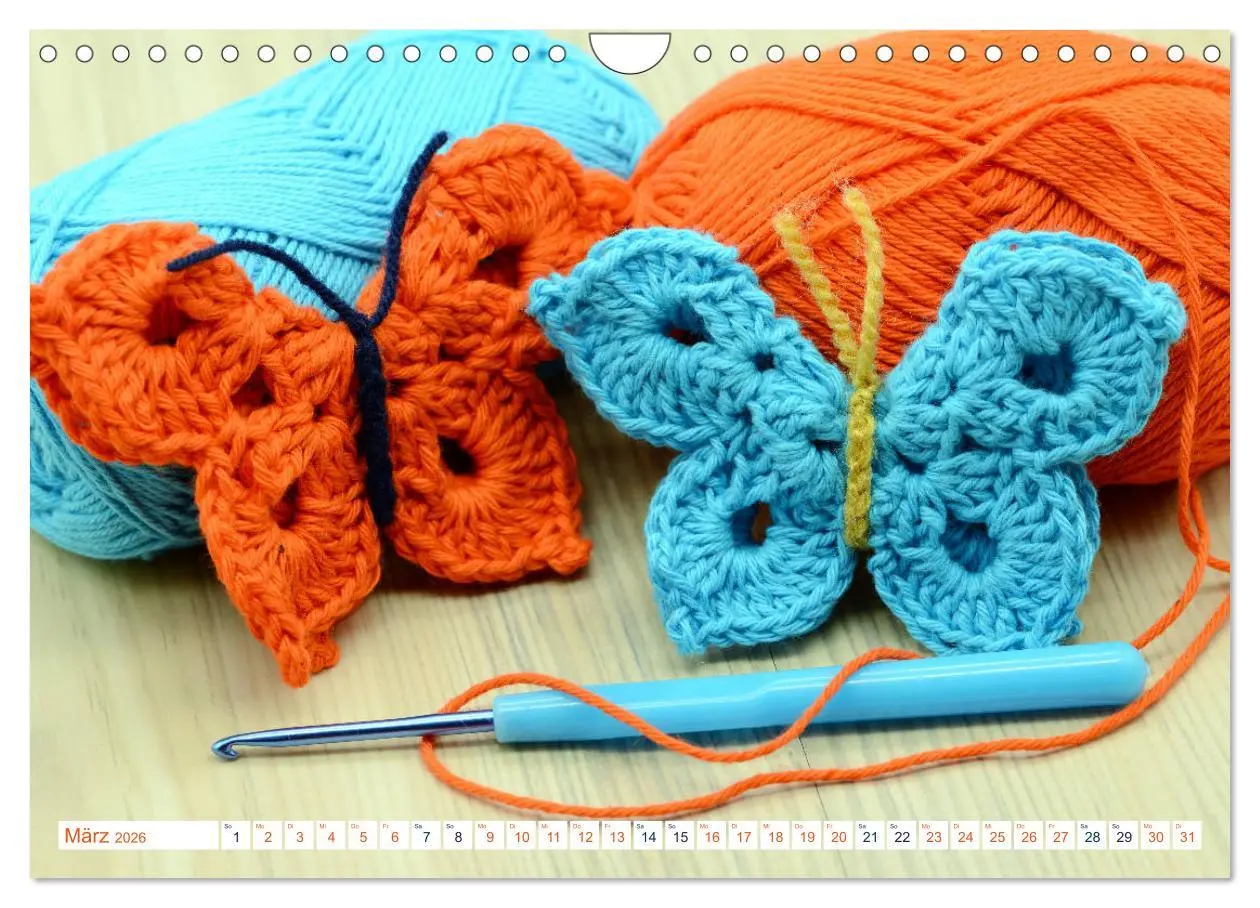 Bild: 9783457836026 | Kreatives aus Wolle - Häkeln, Stricken und Basteln (Wandkalender...