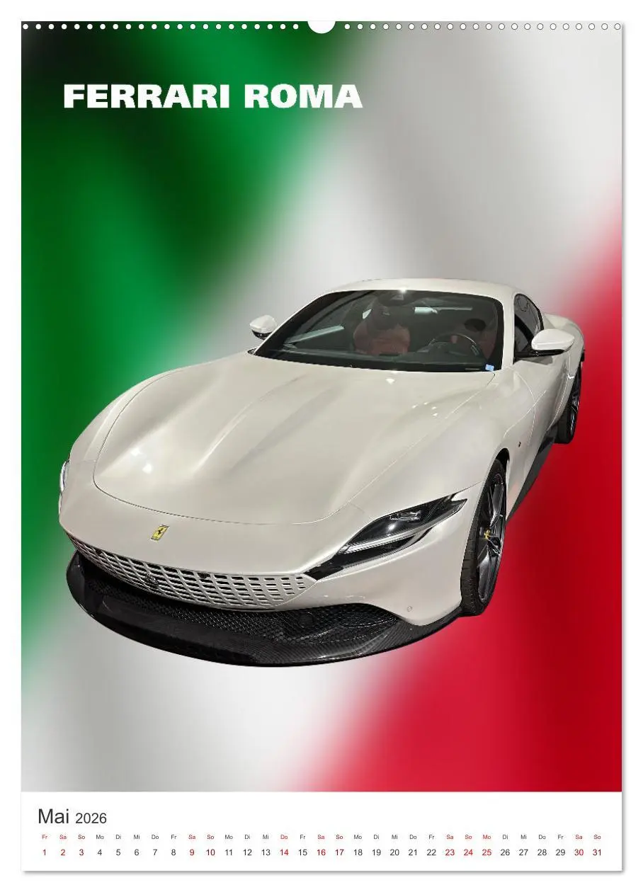 Bild: 9783516306026 | Il Mondo Ferrari (hochwertiger Premium Wandkalender 2026 DIN A2...