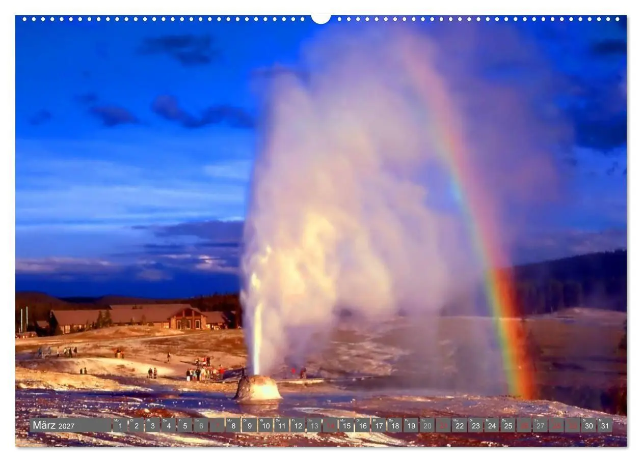 Bild: 9783594146026 | Wyoming ¿ Impressionen (Wandkalender 2027 DIN A2 quer), CALVENDO...