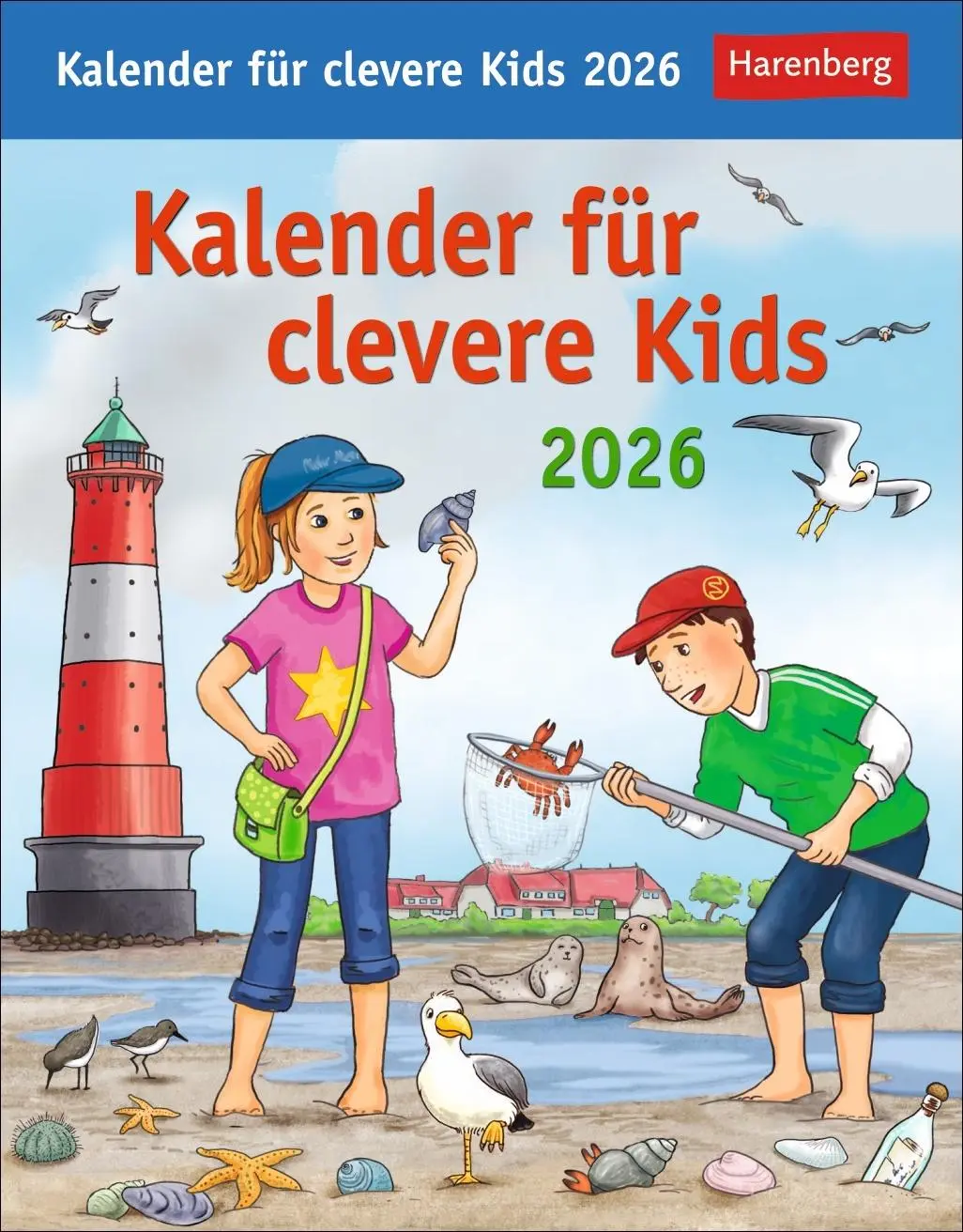 Cover: 9783840036026 | Kalender für clevere Kids Tagesabreißkalender 2026 | Thomas Huhnold