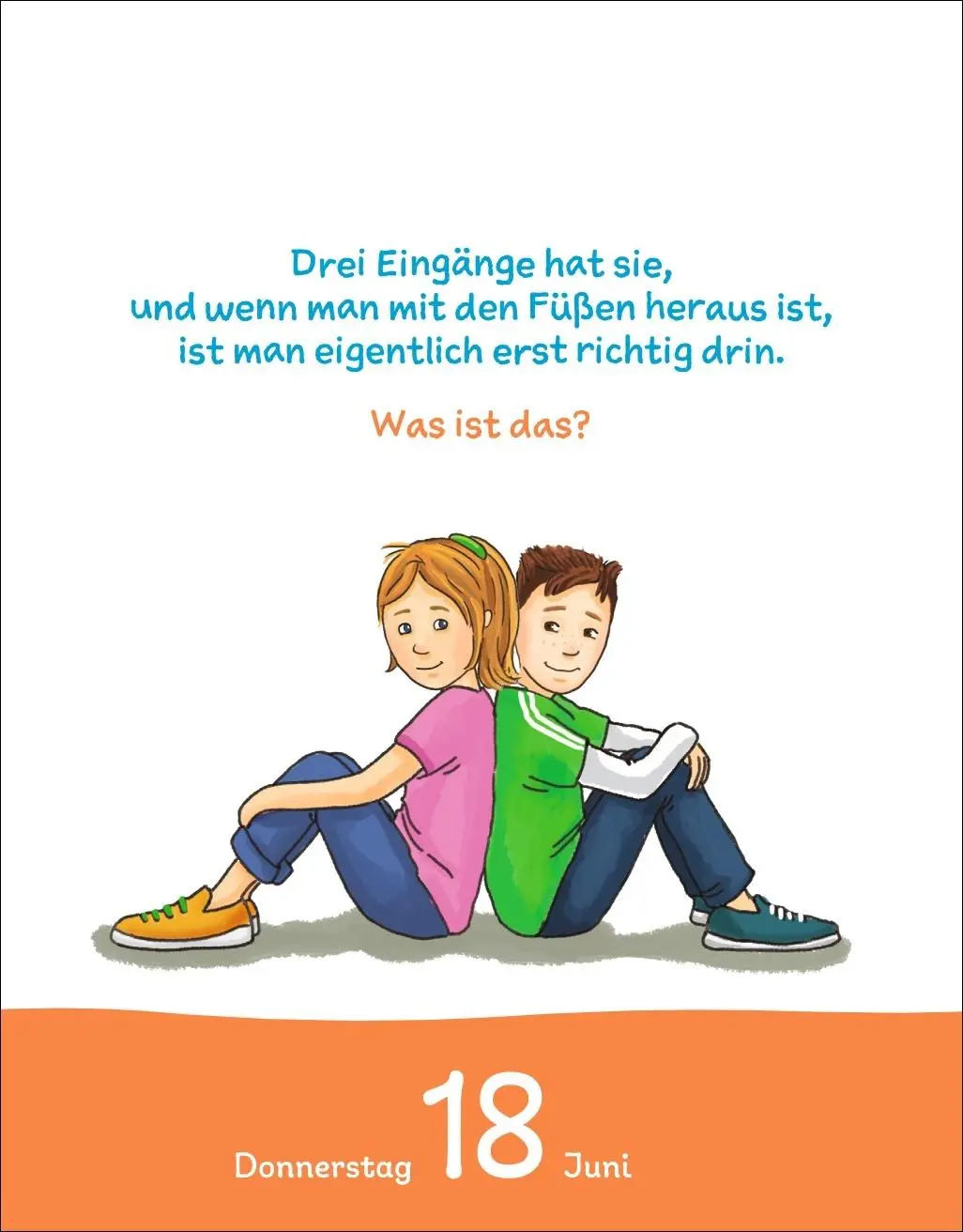 Bild: 9783840036026 | Kalender für clevere Kids Tagesabreißkalender 2026 | Thomas Huhnold