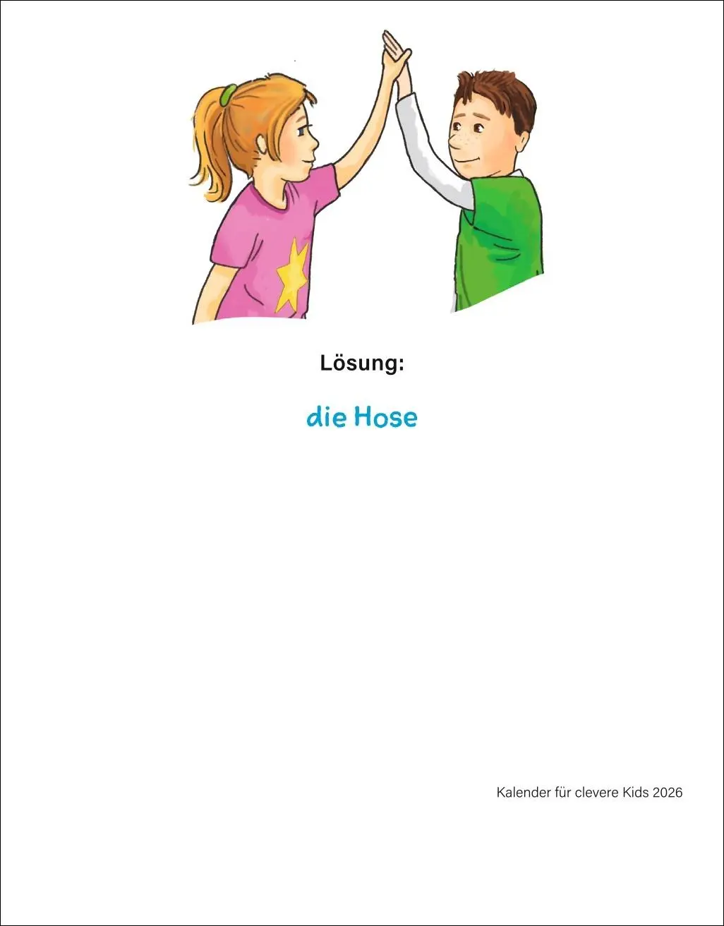 Bild: 9783840036026 | Kalender für clevere Kids Tagesabreißkalender 2026 | Thomas Huhnold
