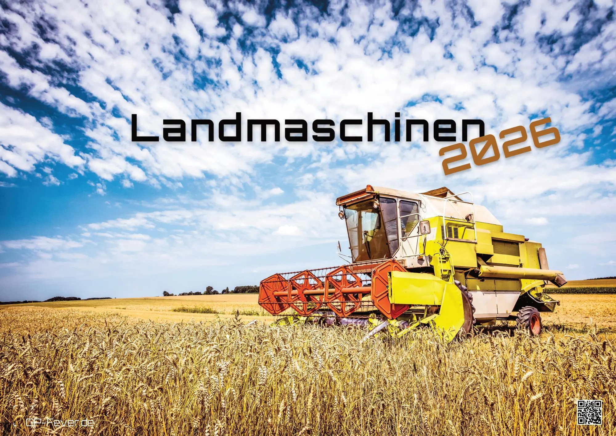 Cover: 9783986736026 | Landmaschinen - Traktor - 2026 - Kalender DIN A3 | GP-Fever. de | 2026
