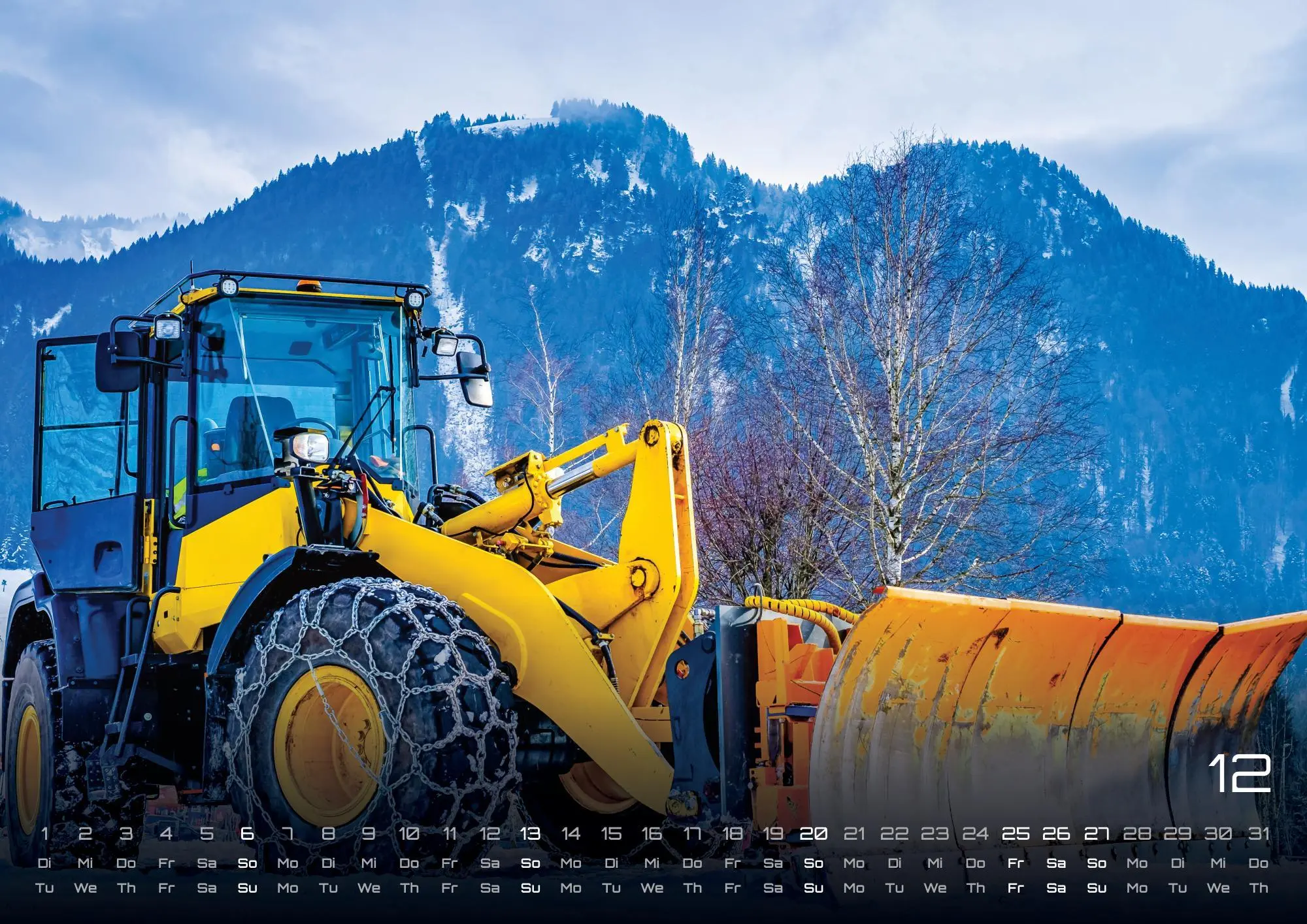 Bild: 9783986736026 | Landmaschinen - Traktor - 2026 - Kalender DIN A3 | GP-Fever. de | 2026