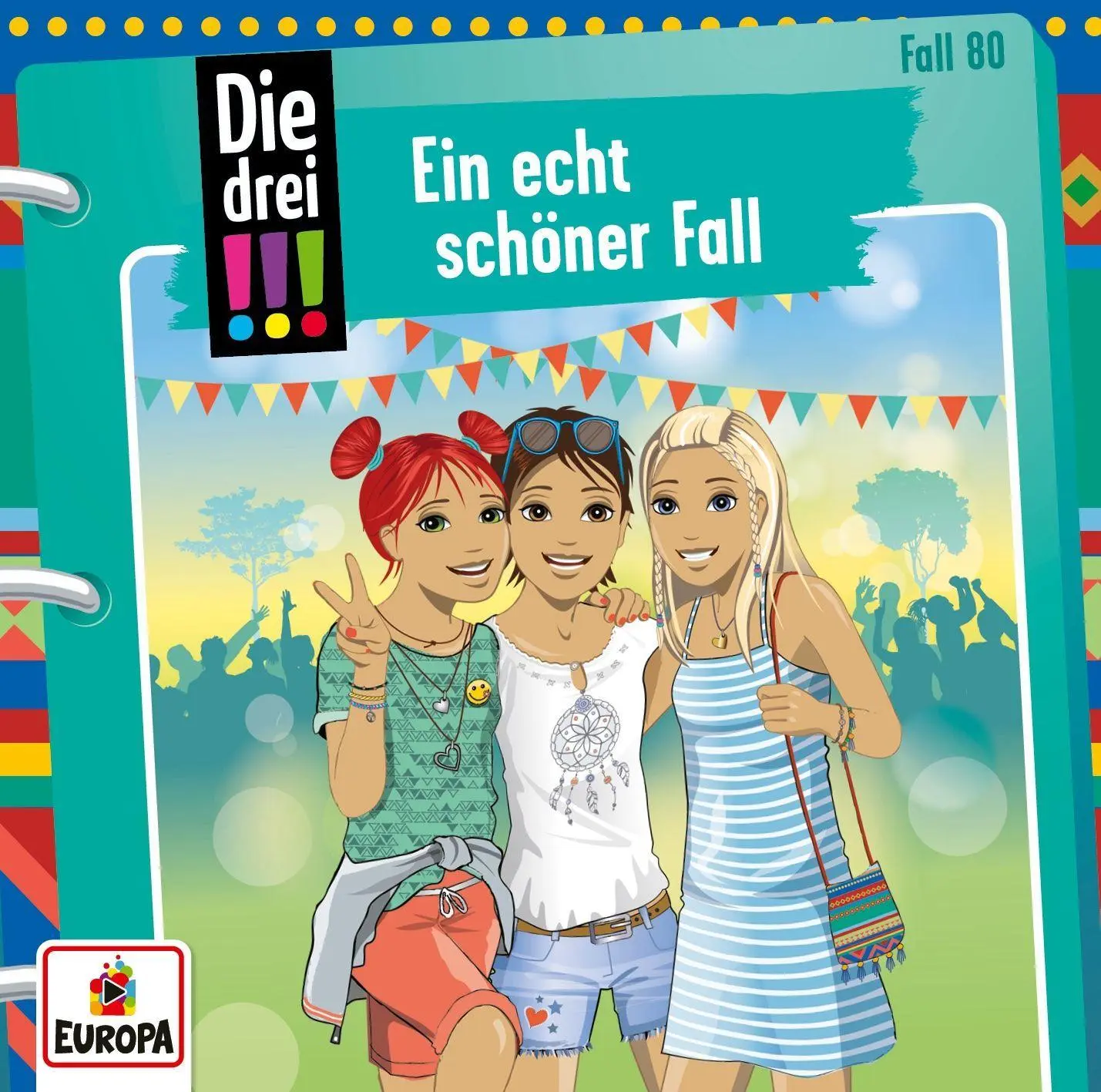 Cover: 196587106126 | Die drei !!! 80: Ein echt schöner Fall | Die drei !!! | Audio-CD | CD