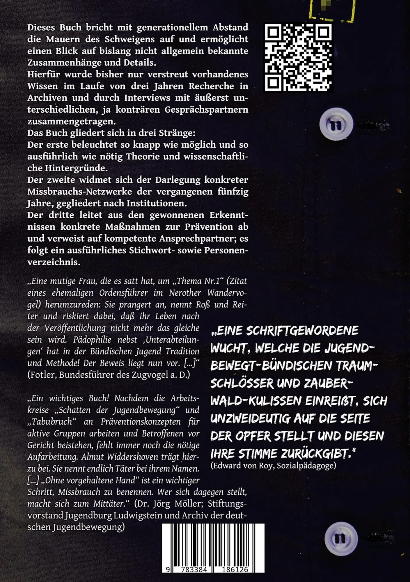 Rückseite: 9783384186126 | Ohne vorgehaltene Hand | Almut Widdershoven | Taschenbuch | Paperback