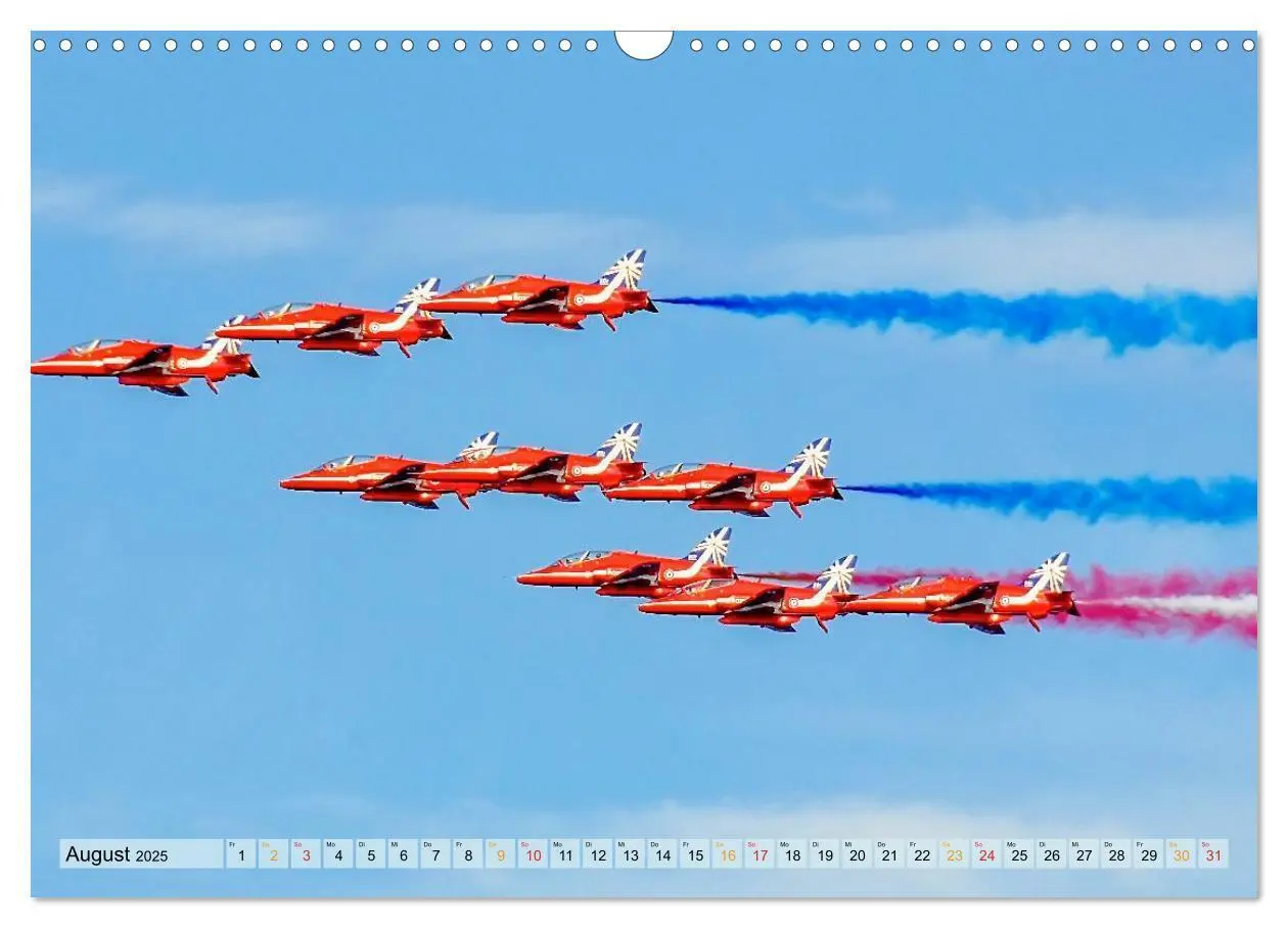 Bild: 9783435596126 | Flugschau - frei sein (Wandkalender 2025 DIN A3 quer), CALVENDO...