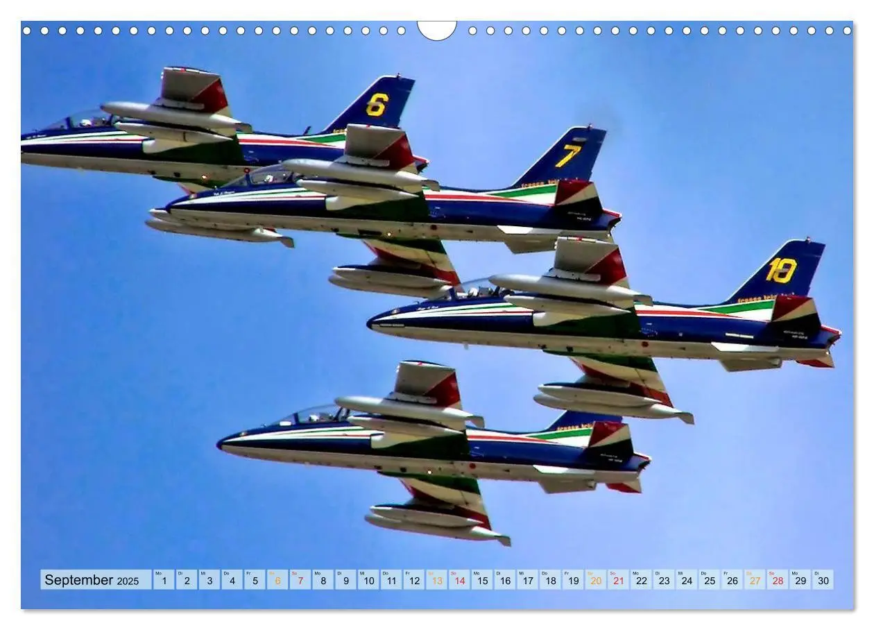 Bild: 9783435596126 | Flugschau - frei sein (Wandkalender 2025 DIN A3 quer), CALVENDO...
