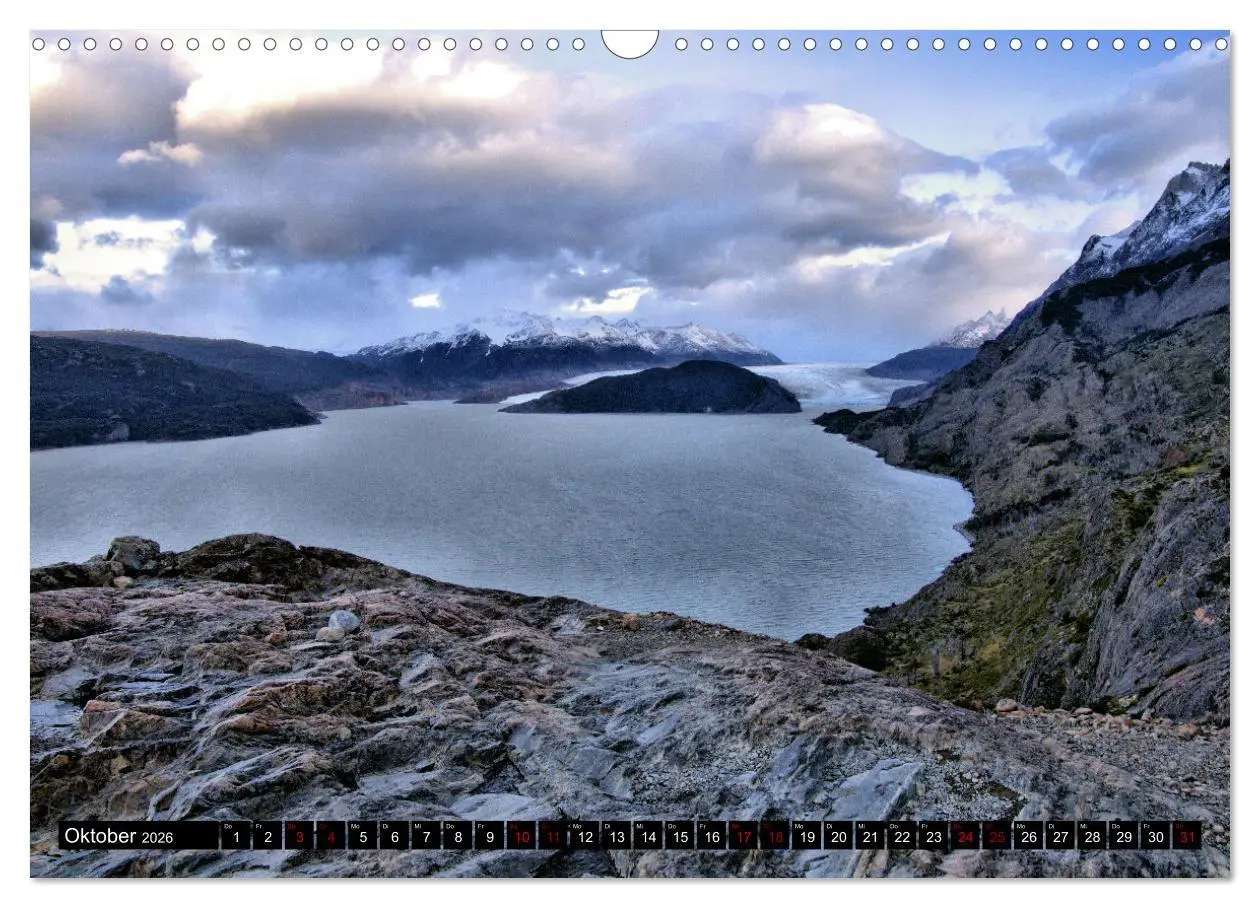 Bild: 9783457376126 | Patagonien mit Feuerland (Wandkalender 2026 DIN A3 quer), CALVENDO...