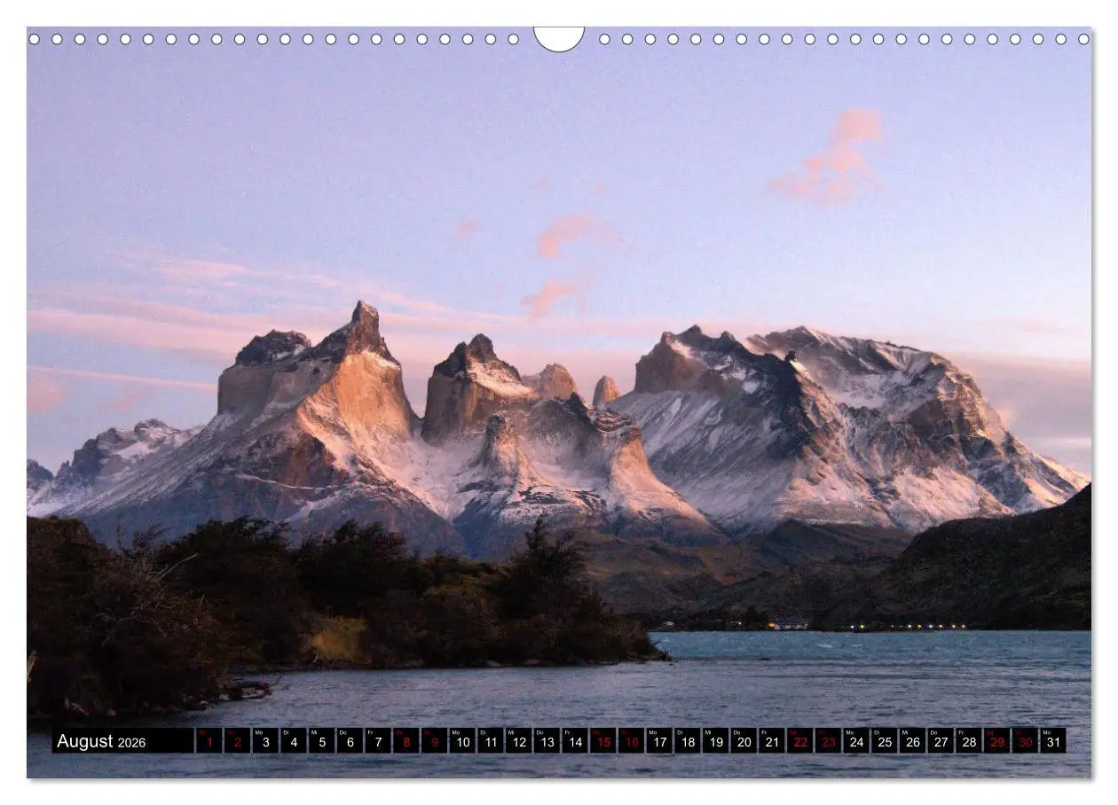 Bild: 9783457376126 | Patagonien mit Feuerland (Wandkalender 2026 DIN A3 quer), CALVENDO...