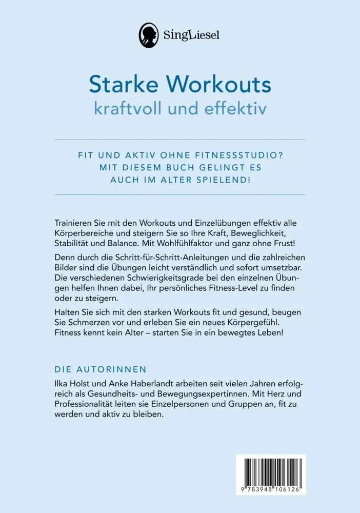 Bild: 9783948106126 | Starke Workouts für Senioren | Ilka Holst (u. a.) | Taschenbuch | 2024