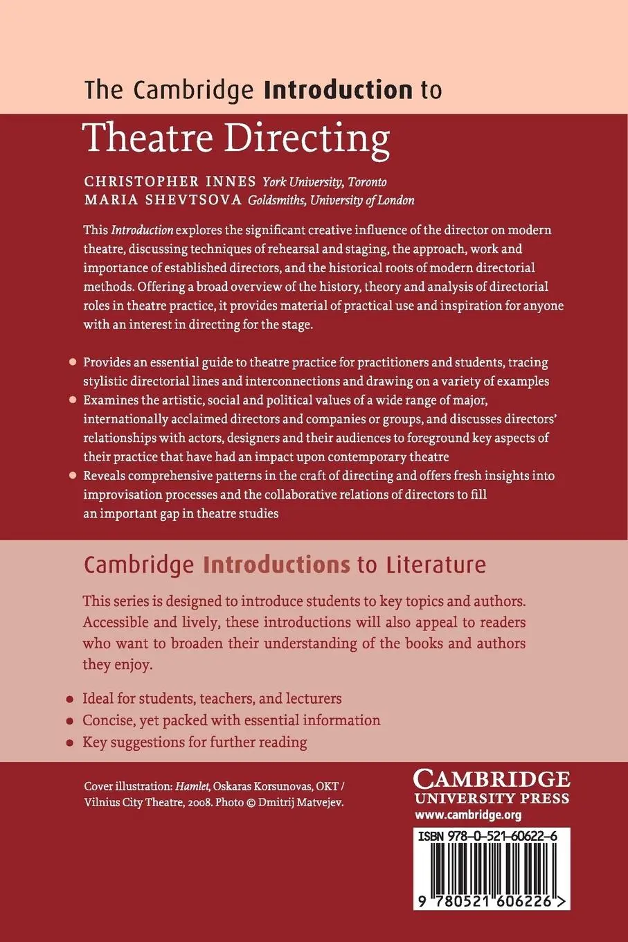 Rückseite: 9780521606226 | The Cambridge Introduction to Theatre Directing | Innes (u. a.) | Buch