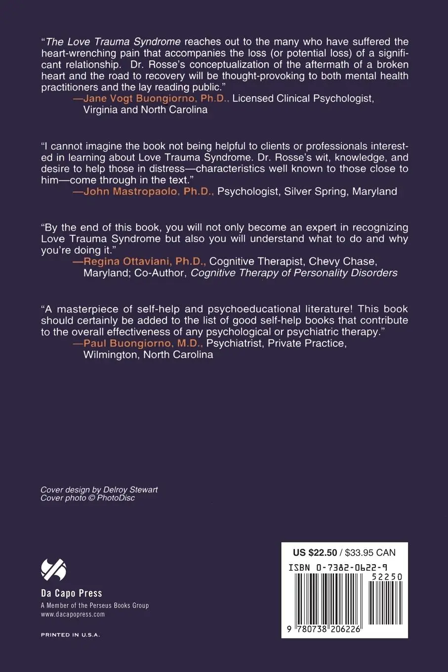 Rückseite: 9780738206226 | The Love Trauma Syndrome | Richard B Rosse | Taschenbuch | Englisch