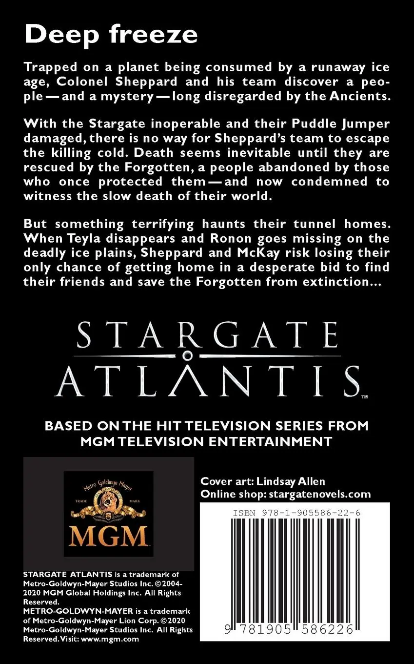 Rückseite: 9781905586226 | STARGATE ATLANTIS Dead End | Chris Wraight | Taschenbuch | Englisch
