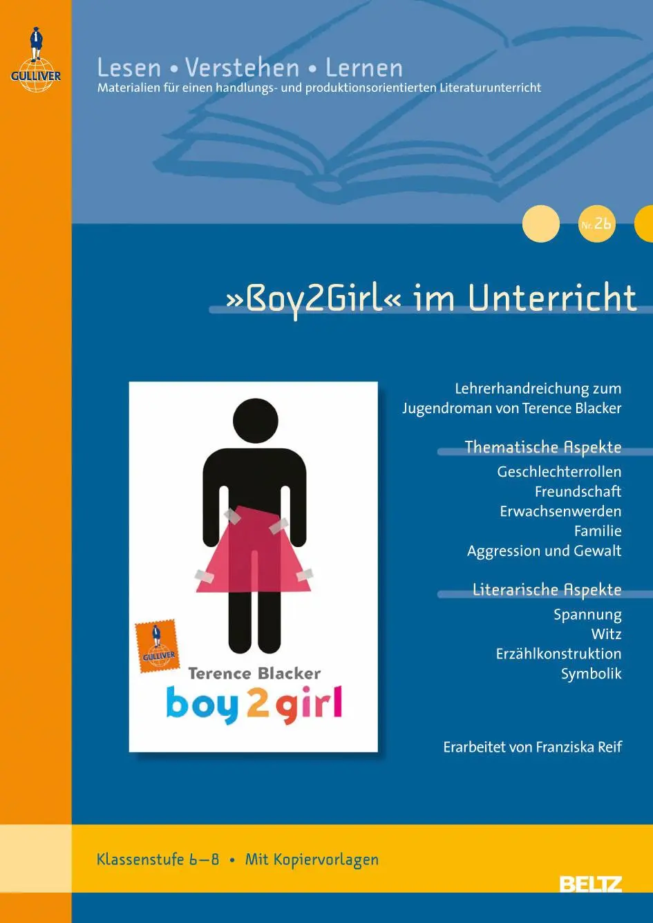 Cover: 9783407626226 | »Boy2Girl« im Unterricht | Franziska Reif | Broschüre | 32 S. | 2008