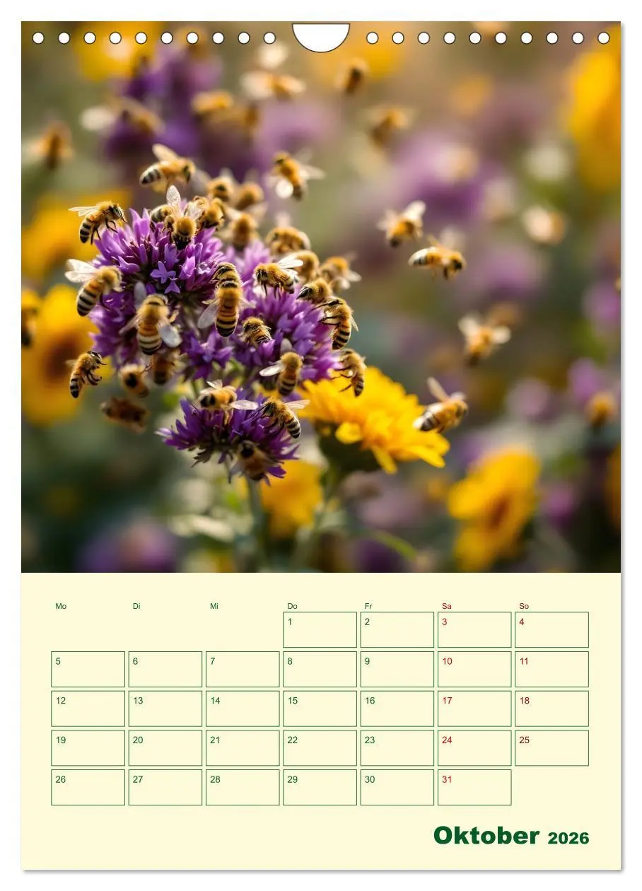 Bild: 9783457296226 | Bienenblick - Ein Jahr mit den Bienen (Wandkalender 2026 DIN A4...