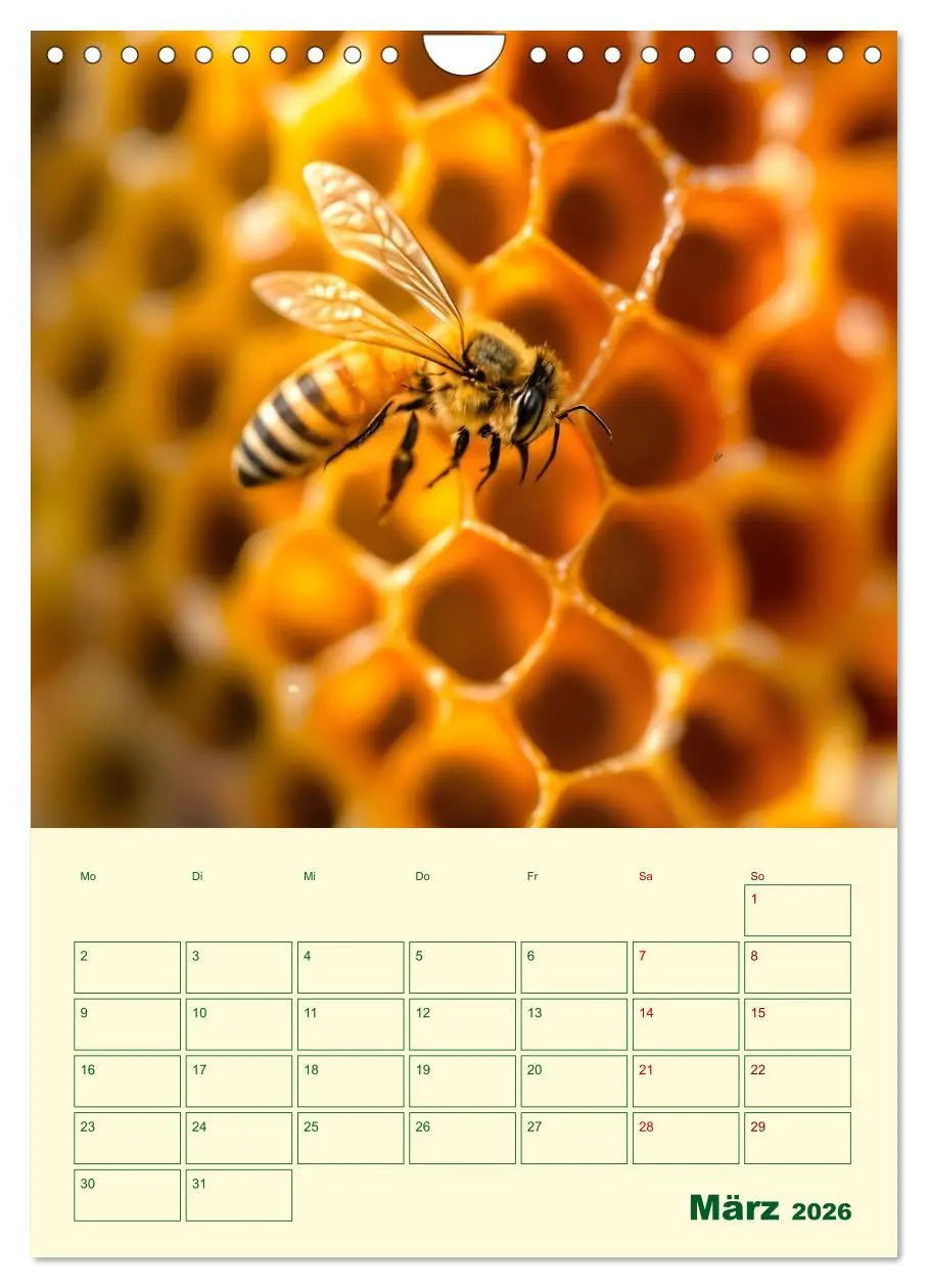 Bild: 9783457296226 | Bienenblick - Ein Jahr mit den Bienen (Wandkalender 2026 DIN A4...