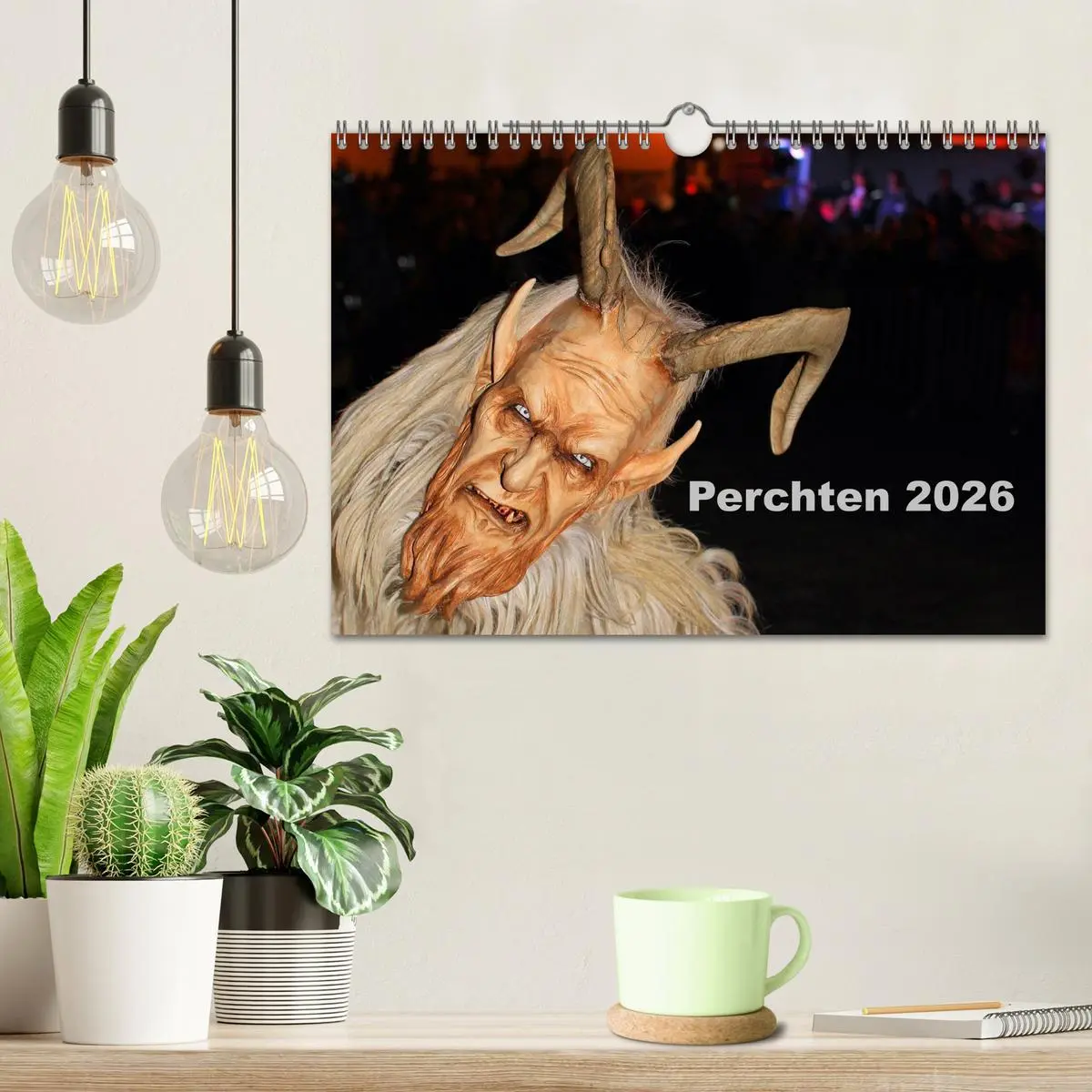 Bild: 9783516076226 | Perchten 2026 (Wandkalender 2026 DIN A4 quer), CALVENDO Monatskalender
