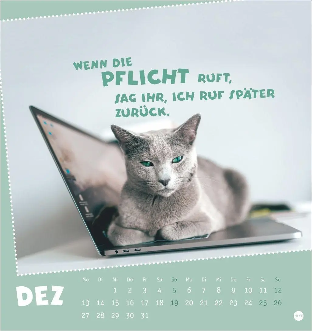 Bild: 9783756416226 | Mach mal Pause Postkartenkalender 2027 - Für das Arbeitstier in dir