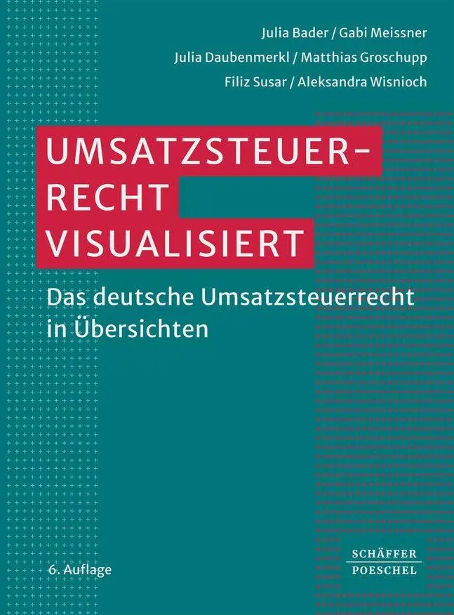 Cover: 9783791066226 | Umsatzsteuerrecht visualisiert | Julia Bader (u. a.) | Buch | 346 S.
