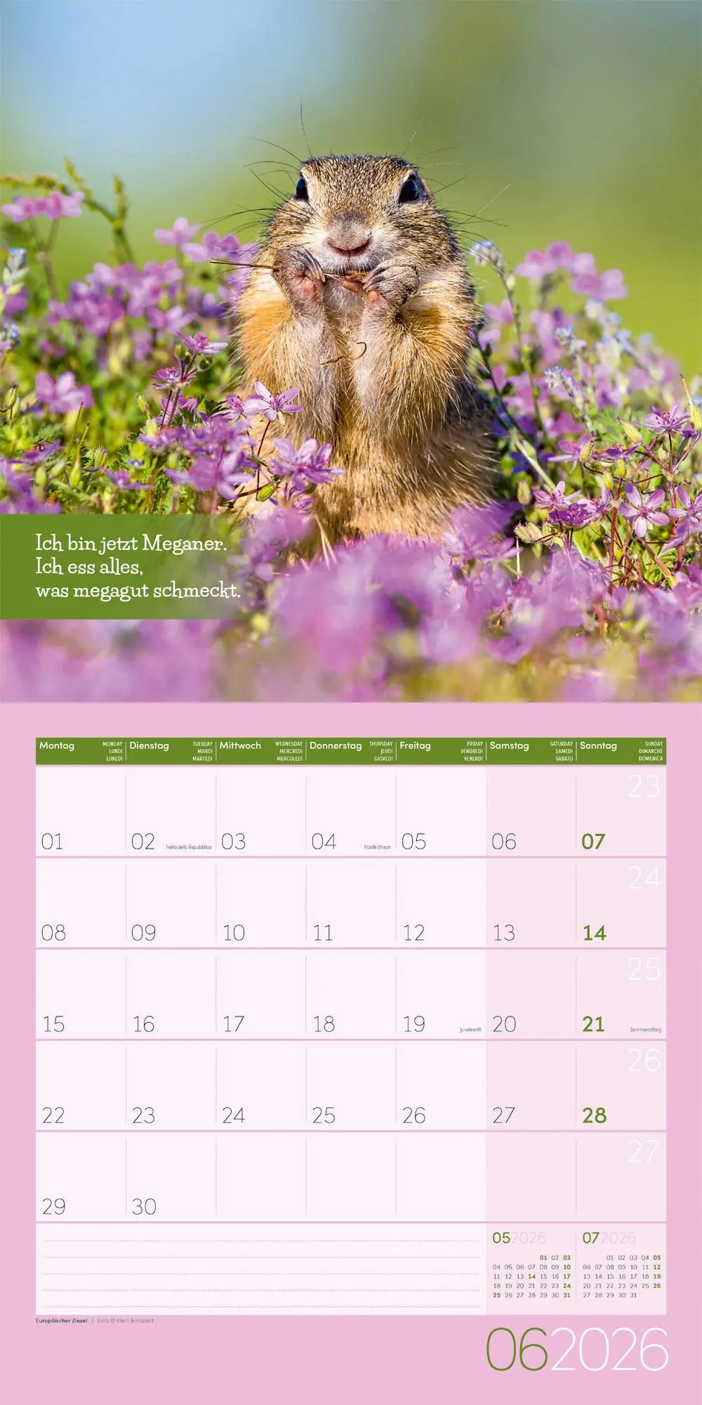 Bild: 9783838446226 | Keep Smiling! Kalender 2026 - 30x30 | Ackermann Kunstverlag GmbH