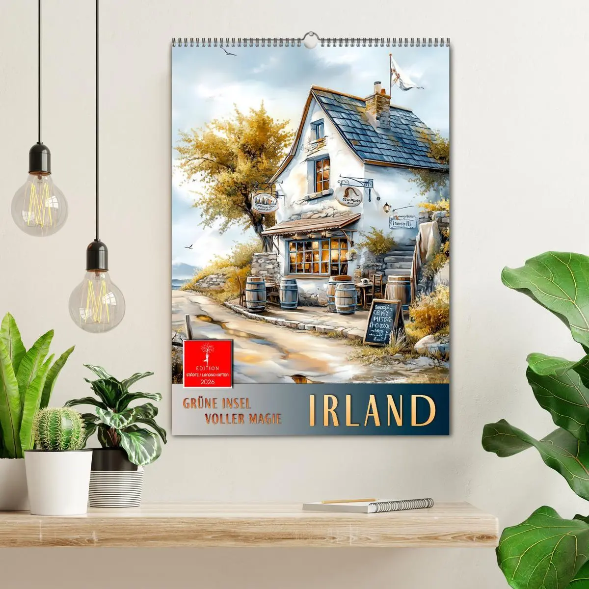 Bild: 9783457286326 | Irland - Grüne Insel voller Magie (Wandkalender 2026 DIN A2 hoch),...