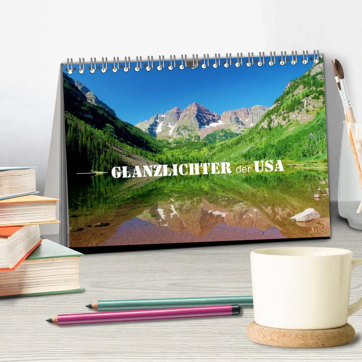 Bild: 9783457806326 | Glanzlichter der USA (Tischkalender 2026 DIN A5 quer), CALVENDO...