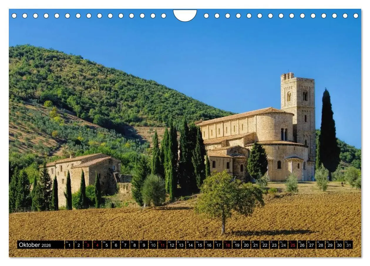 Bild: 9783516066326 | Kirchen in Italien (Wandkalender 2026 DIN A4 quer), CALVENDO...