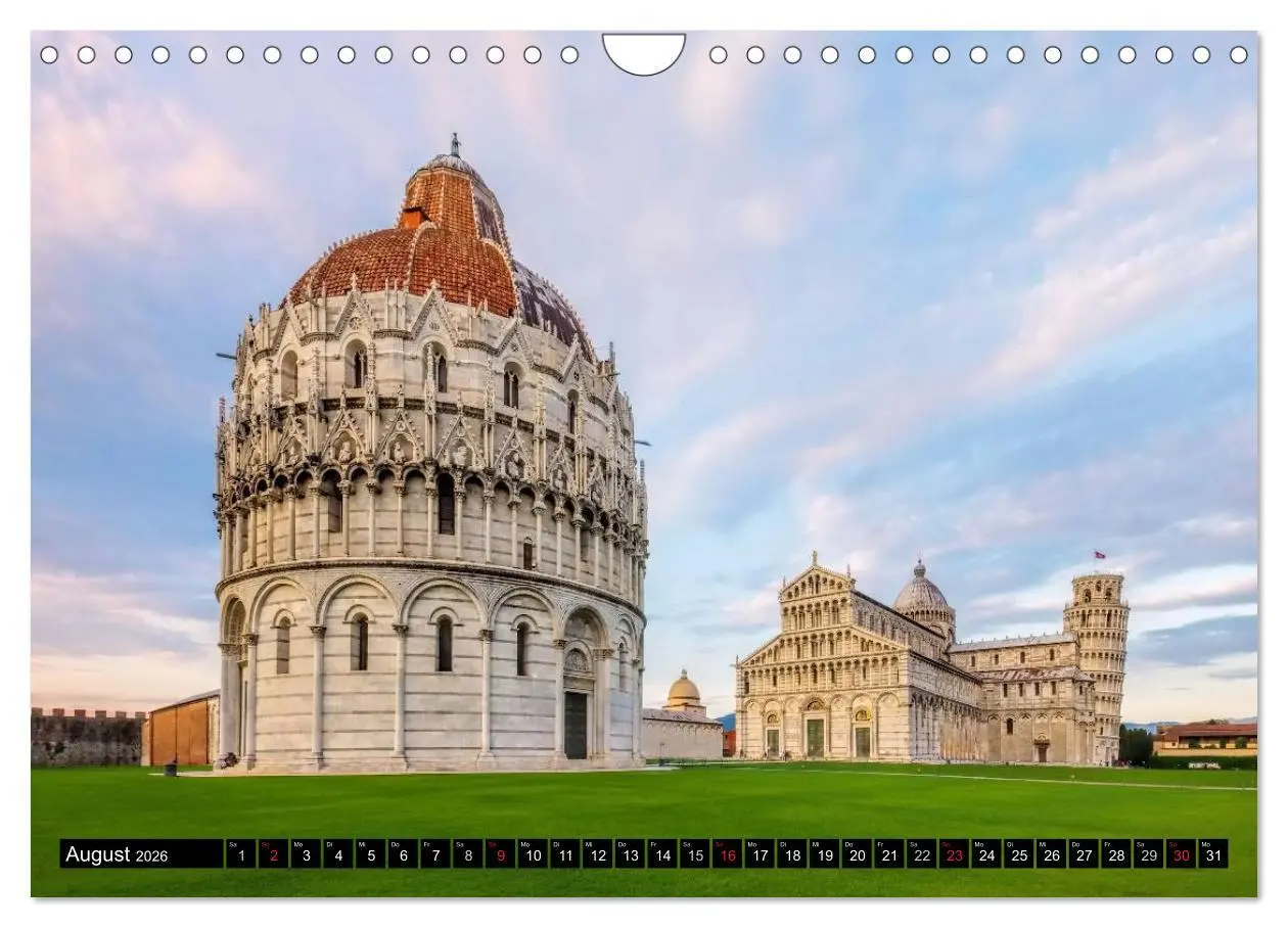 Bild: 9783516066326 | Kirchen in Italien (Wandkalender 2026 DIN A4 quer), CALVENDO...