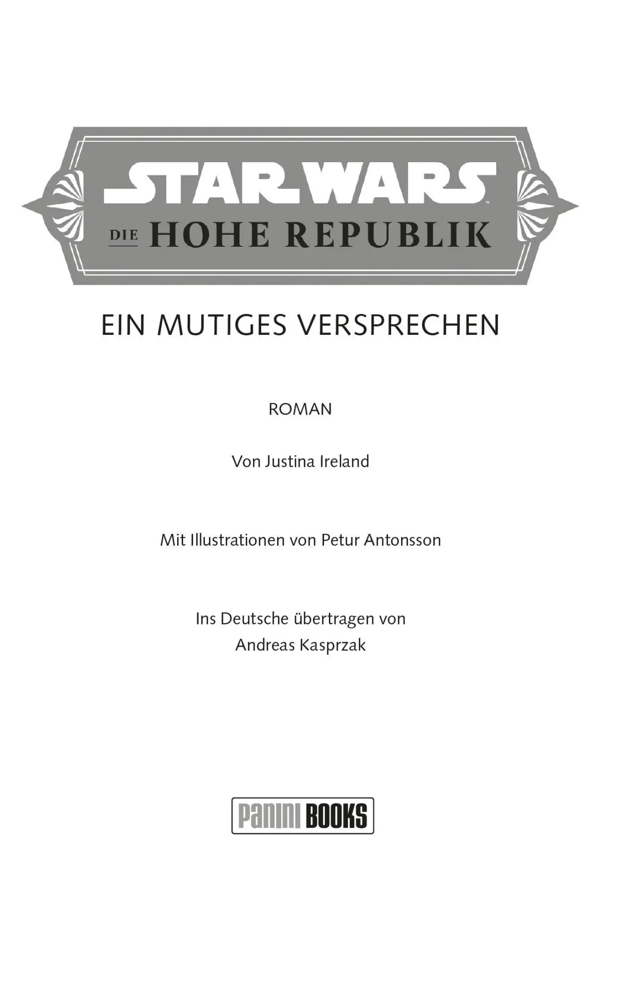 Bild: 9783833246326 | Star Wars Jugendroman: Die Hohe Republik - Ein mutiges Versprechen
