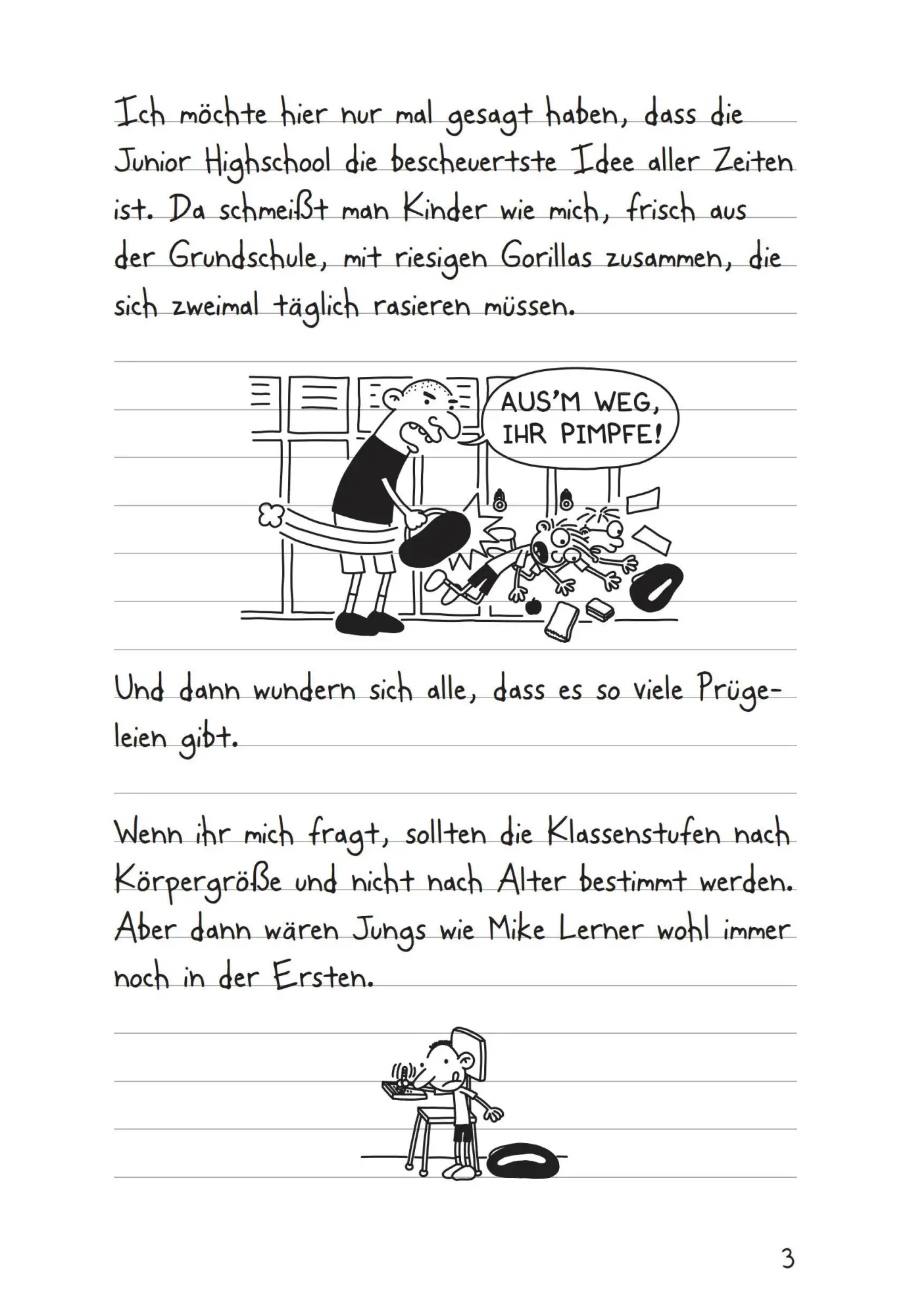 Bild: 9783833936326 | Gregs Tagebuch 01: Von Idioten umzingelt! | Ein Comic-Roman | Kinney