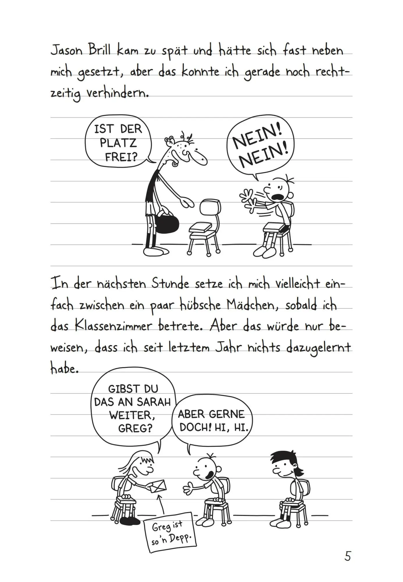 Bild: 9783833936326 | Gregs Tagebuch 01: Von Idioten umzingelt! | Ein Comic-Roman | Kinney