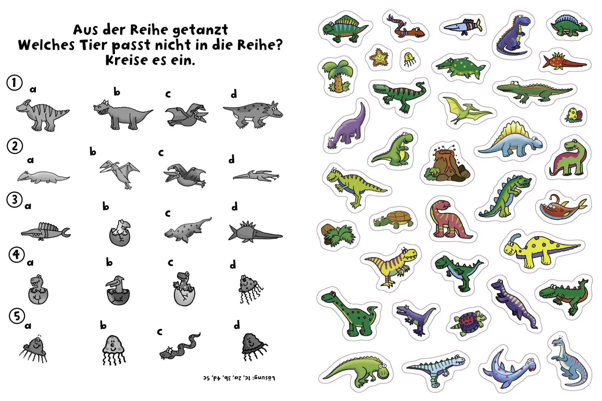 Bild: 9783849946326 | 555 Sticker Dinosaurier | Taschenbuch | 32 S. | Deutsch | 2024