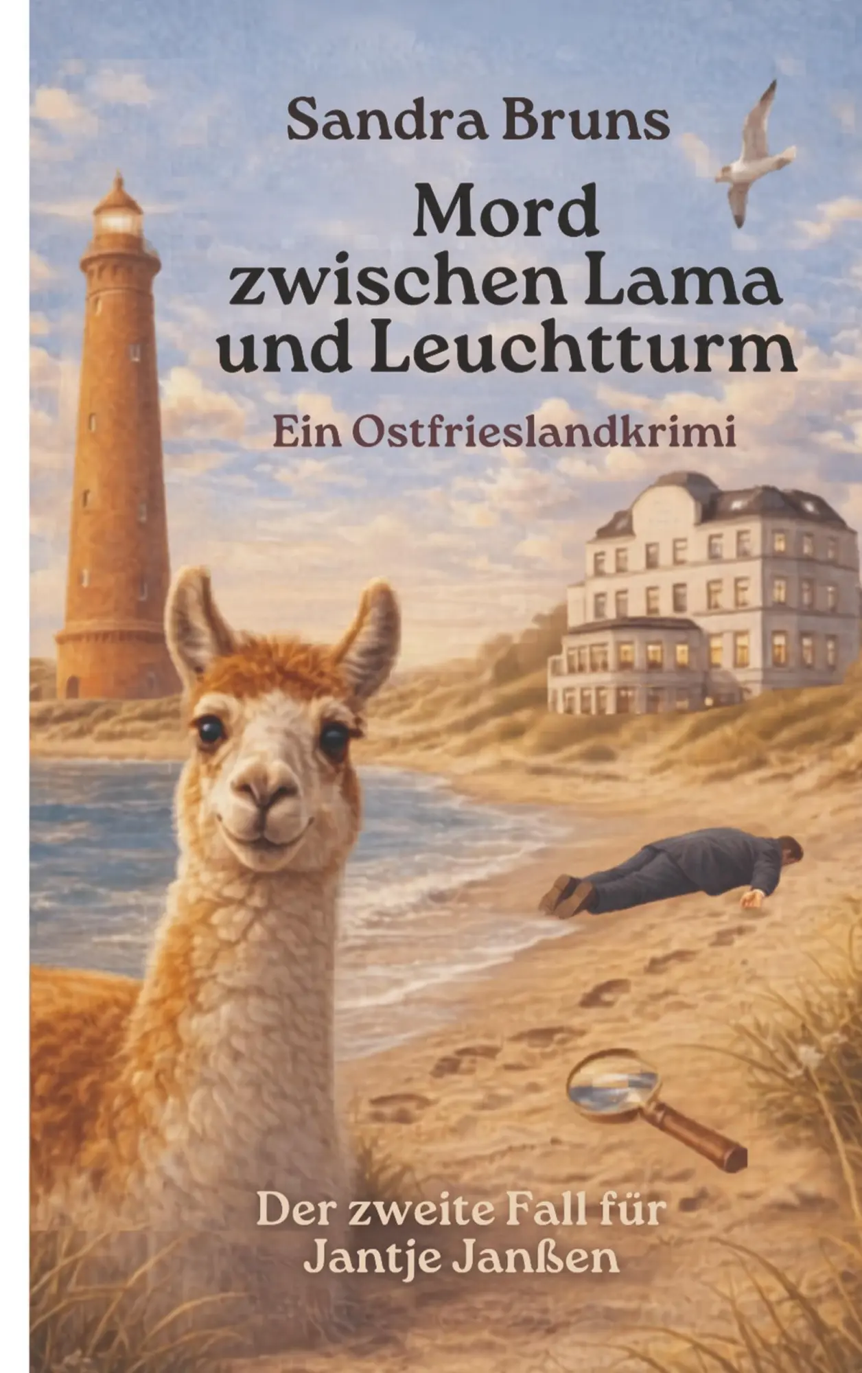 Cover: 9783982816326 | Mord zwischen Lama und Leuchtturm | Ein Ostfrieslandkrimi | Bruns