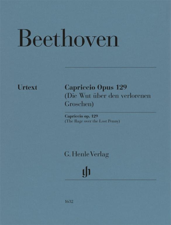 Cover: 9790201816326 | Ludwig van Beethoven - Alla Ingharese quasi un Capriccio G-dur op....