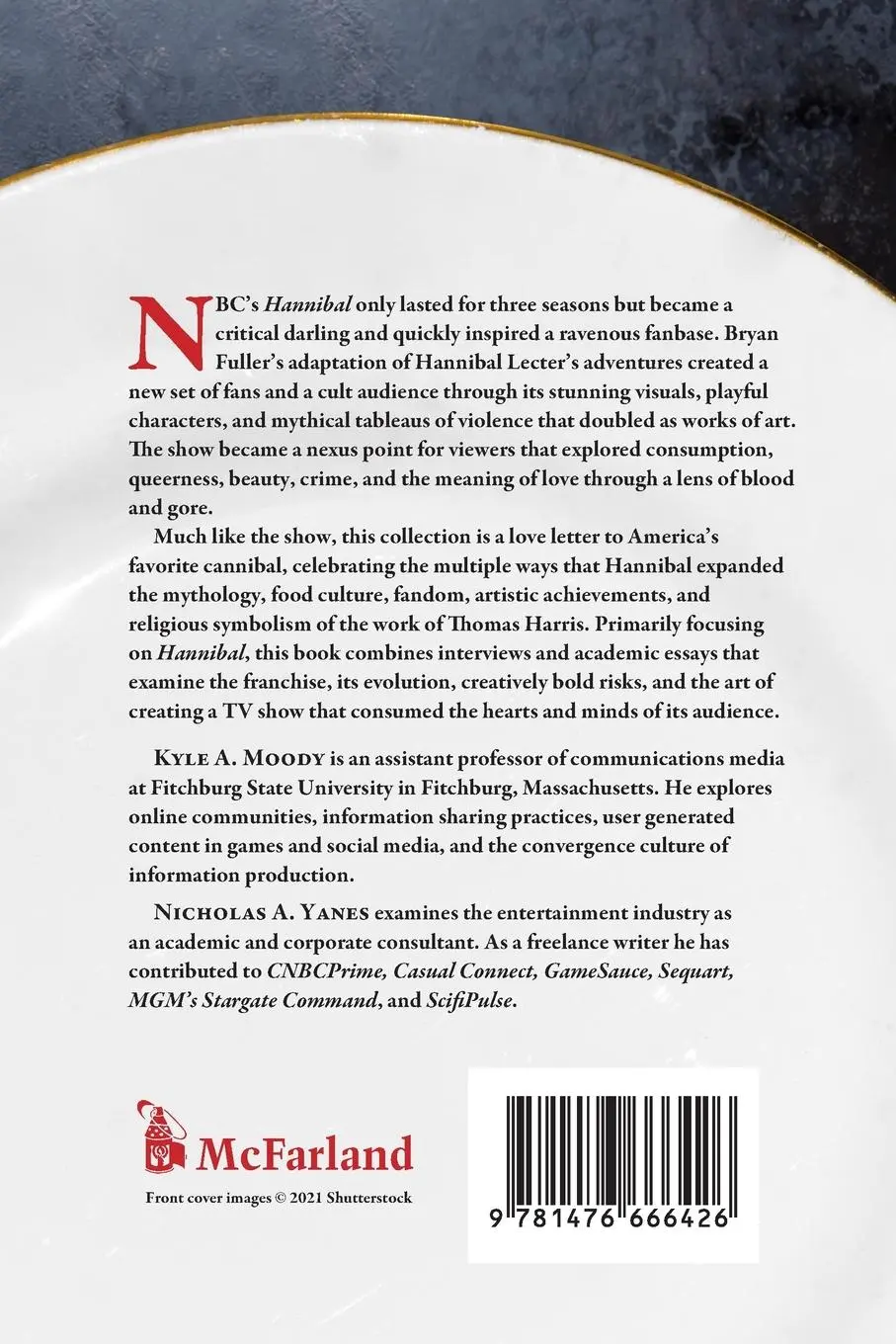 Rückseite: 9781476666426 | Hannibal for Dinner | Kyle A. Moody (u. a.) | Taschenbuch | Englisch