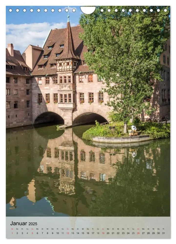 Bild: 9783457036426 | NÜRNBERG Charmante Altstadt (Wandkalender 2025 DIN A4 hoch),...