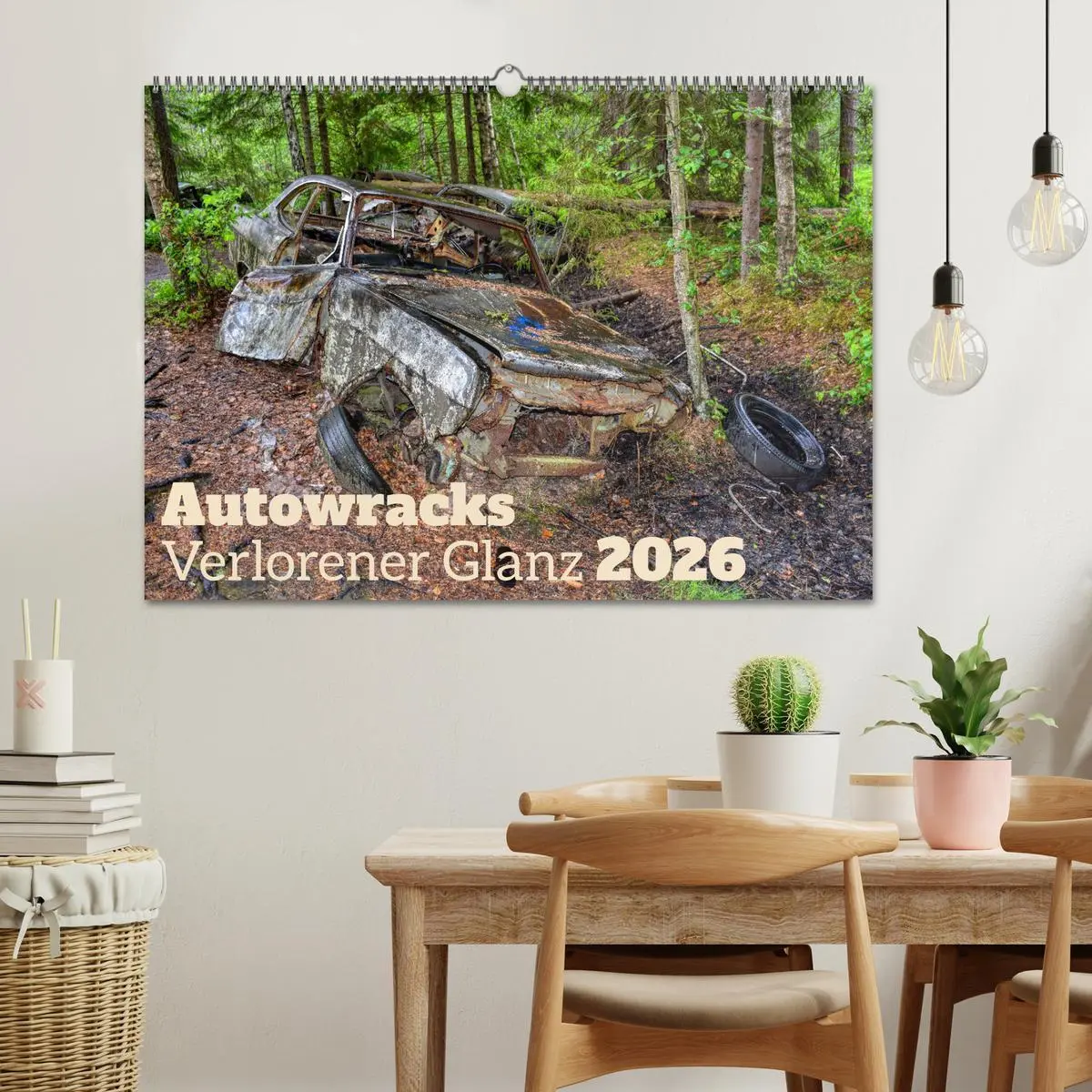 Bild: 9783457276426 | Autowracks - Verlorener Glanz 2026 (Wandkalender 2026 DIN A2 quer),...