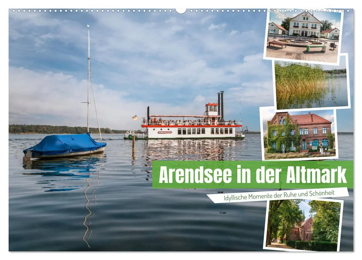 Cover: 9783457346426 | Arendsee in der Altmark (Wandkalender 2026 DIN A2 quer), CALVENDO...