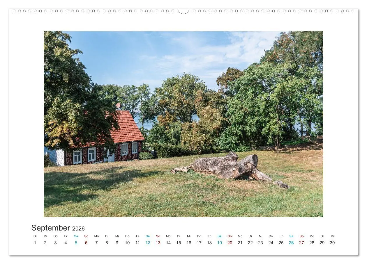 Bild: 9783457346426 | Arendsee in der Altmark (Wandkalender 2026 DIN A2 quer), CALVENDO...