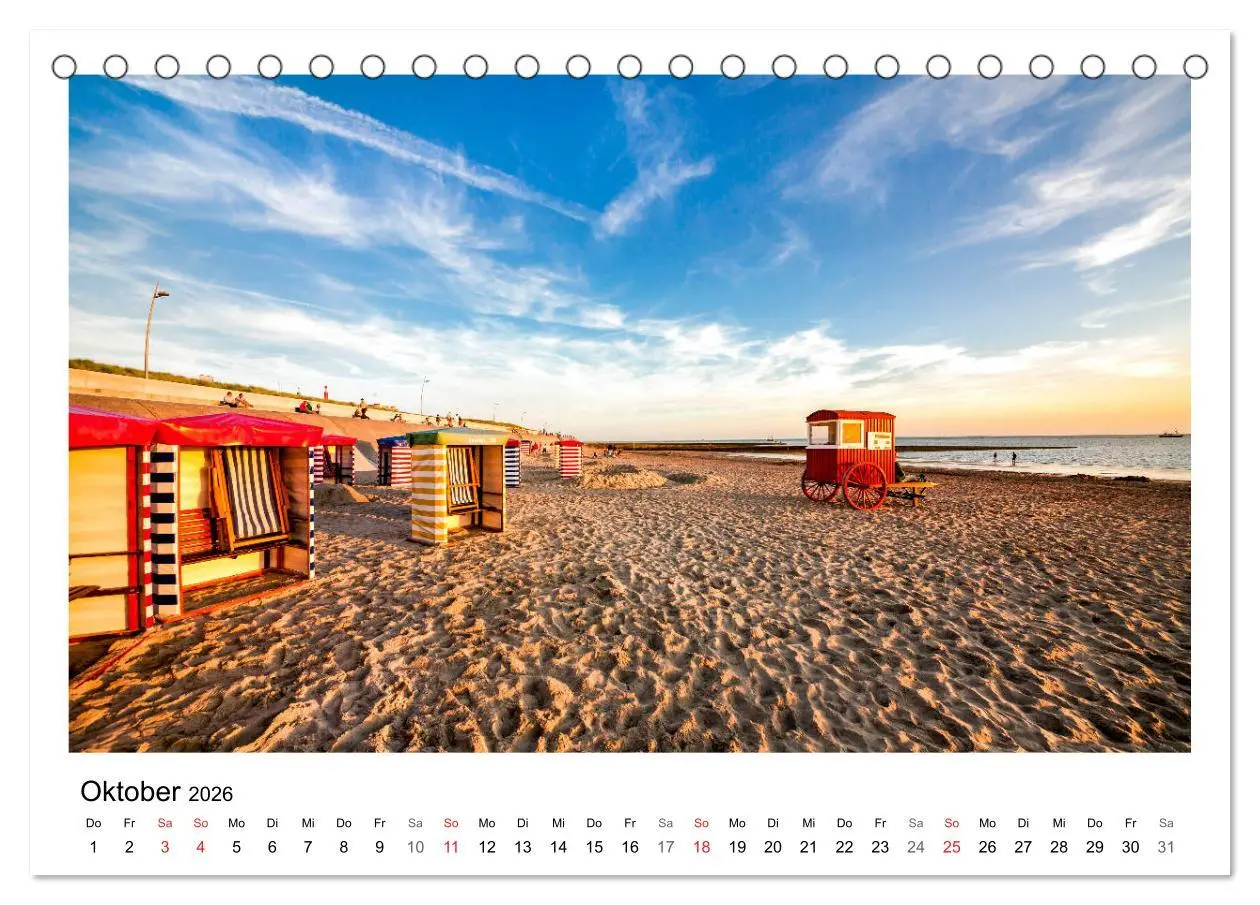 Bild: 9783457966426 | Ostfriesland - Tour (Tischkalender 2026 DIN A5 quer), CALVENDO...
