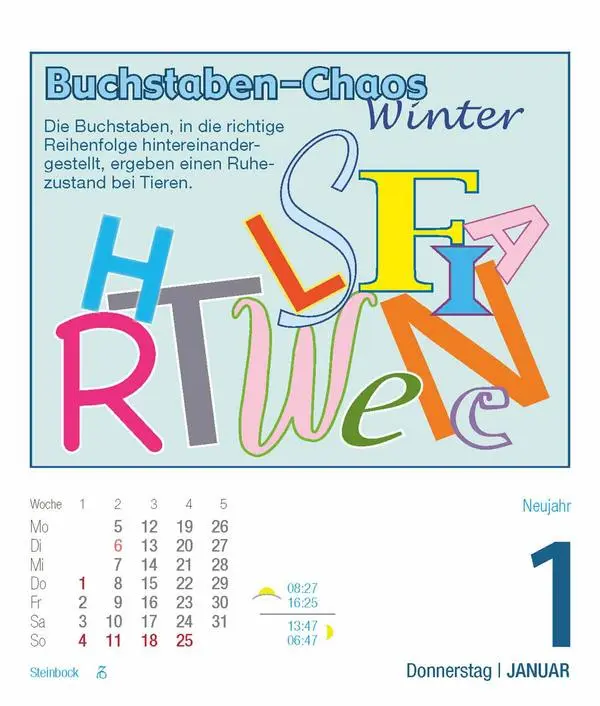 Bild: 9783731886426 | Rätsel und Denkspiele 2026 | Verlag Korsch | Kalender | 328 S. | 2026 Bild: 9783731886426 | Rätsel und Denkspiele 2026 | Verlag Korsch | Kalender | 328 S. | 2026