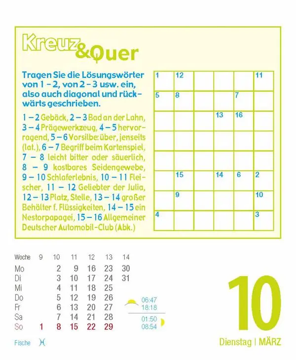 Bild: 9783731886426 | Rätsel und Denkspiele 2026 | Verlag Korsch | Kalender | 328 S. | 2026 Bild: 9783731886426 | Rätsel und Denkspiele 2026 | Verlag Korsch | Kalender | 328 S. | 2026