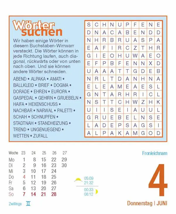 Bild: 9783731886426 | Rätsel und Denkspiele 2026 | Verlag Korsch | Kalender | 328 S. | 2026 Bild: 9783731886426 | Rätsel und Denkspiele 2026 | Verlag Korsch | Kalender | 328 S. | 2026