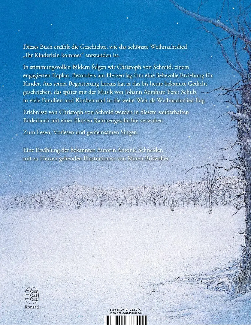 Bild: 9783874376426 | Ihr Kinderlein kommet - Das schönste Weihnachtlied | Antonie Schneider